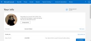 آموزش تغییر ایمیل اکانت ماینکرفت (مایکروسافت)